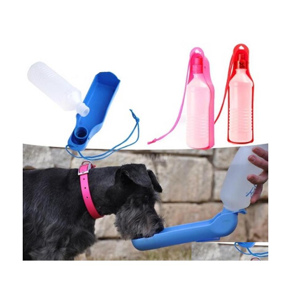 

Water Bottles 250Ml Dog Outdoor Bottle Travel Sport Feed Drinking Pet Supply Portable Product Drop K3 Delivery Home Garden Kitchen D Dhdt6, As show