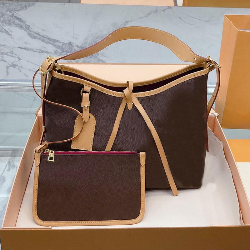 

Briefcases Handbag Purse Women Carryall Crossbody Bag Underarm Lady Shoulder Commuter bags M46203 High quality Fashion letters Adjustable straps, Brown