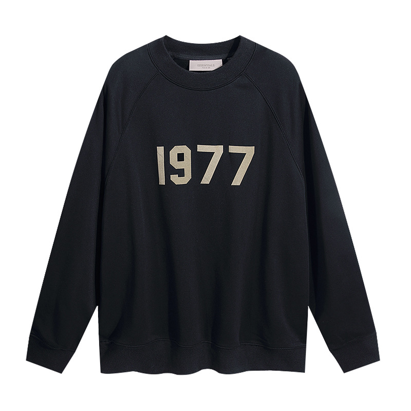 

ESS Hoodies Sweatshirts Designers Men 1977 Hoodie Black Letter Printing Hip Hop High Street Couple Pullover CLFM W2CZ, E 507