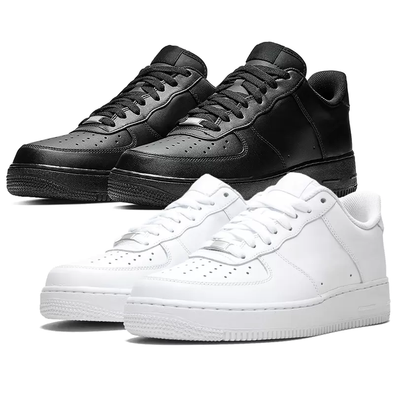 

Shoes Running 1 Classic Low White '07 Triple Black Mens Sports Designer Women Sneakers 315122 Cw2288 111 Dd8959 100, 002 blcak
