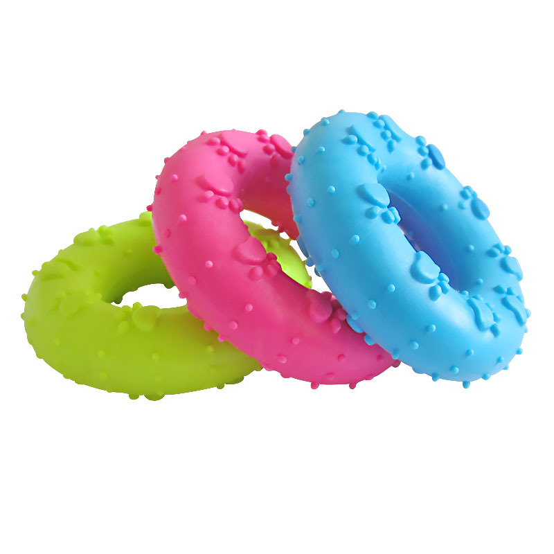 

Dog Chew Toy Teeth Chewers Round Circle TPR Pet Supplies 122549