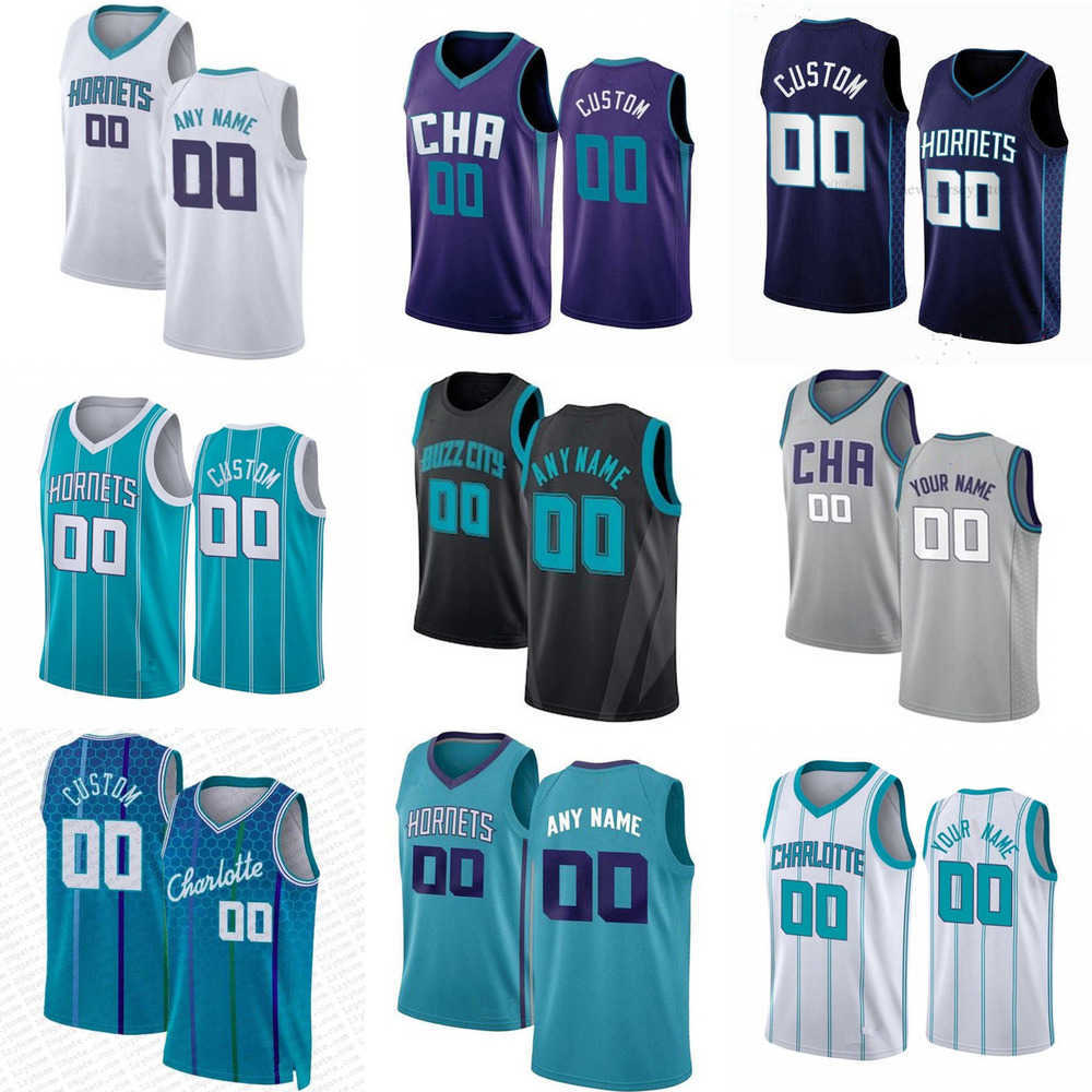 

Charlotte''Hornets''Custom Mens Womens Youth 7 Bryce''McGowens 25 P.J. Washington''25 1 LaMelo Ball 3 Terry Rozier 20 Gordon Hayward Basketball Jersey, Colour