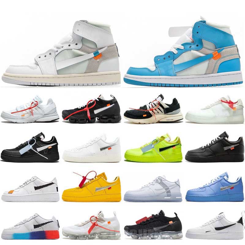 2023 Original Mens womens off Shoes MCA white Blue Red mac Low Triple black green GNER Presto 2.0 Chaussures