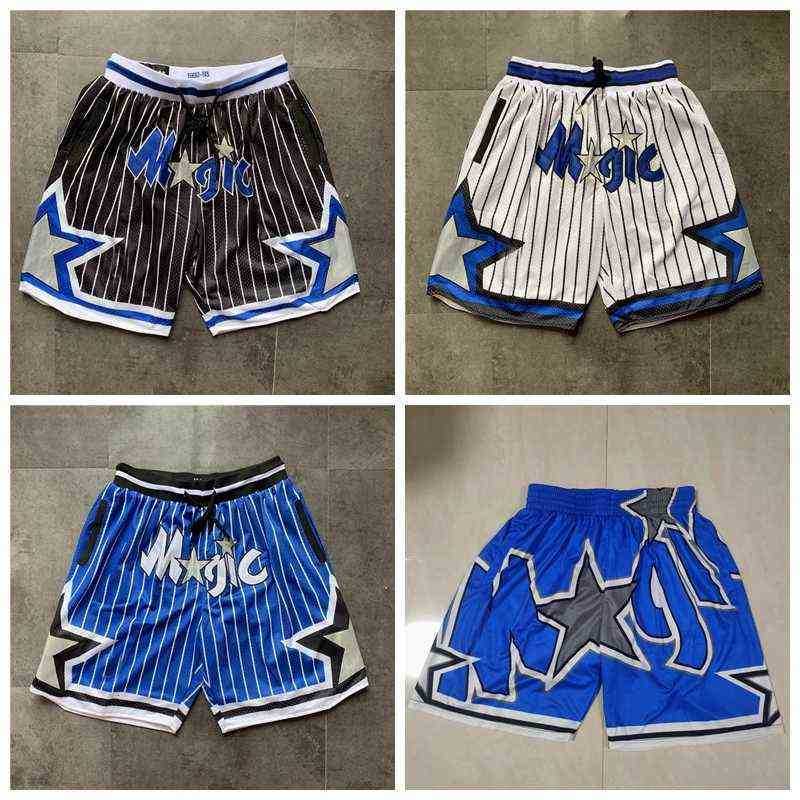 

Men Basketball Shorts Retro Just Don Pocket Short Orlando''magic 22 0118, As