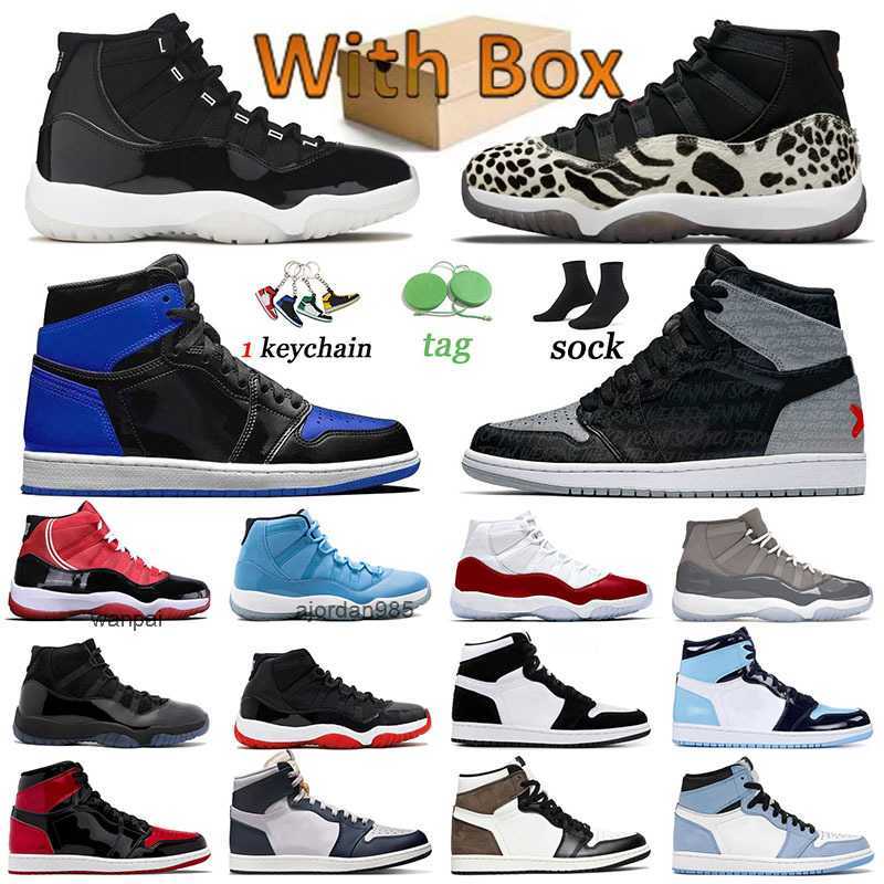

2023 Quality Jumpman 1 Basketball Shoes Designer Women Rebellionaire 1s Bred Patent Sneakers Sports 11 11s Space Jam Jumpmans Cherry Men JORDON JORDAM, A15 36-46 shadow 2