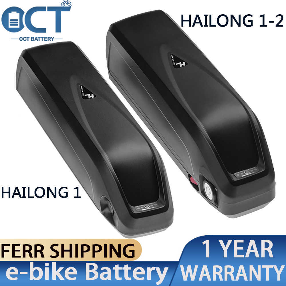 

Ebike Battery 36V Li-ion 48V 52V 19.5Ah 24Ah 14.5Ah 19.2Ah Hailong Rechargeable Batteries for Electric Bicycle 500W 1000W Motor