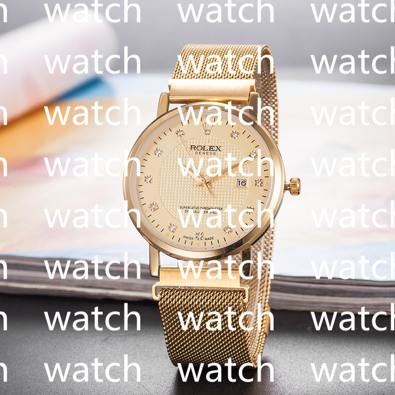 

2023 watch Famous Top Watches Rolex Mens Womens Quartz Watch Steel Band Men Sports Quartz Watch Women Gift NO Box designer watches high quality AAA3
