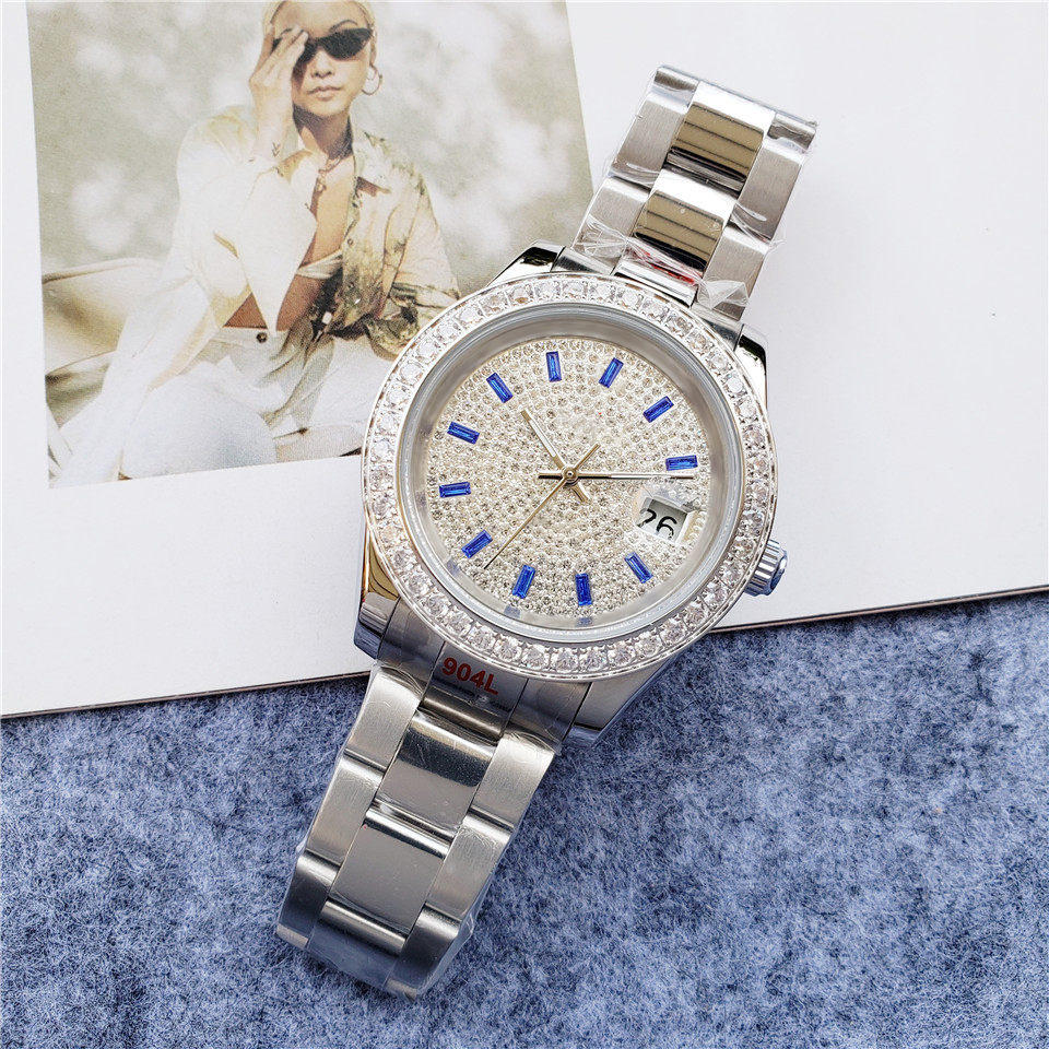 

Mens Watch Womens Diamond gold Designer Watch Size 41MM Automatic Sliding Movement Stainless Steel Case Waterproof Sapphire Glass Glow Luxury Watches Orologio., Tool