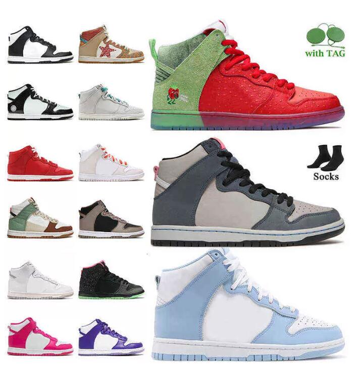 

Top Fashion High OG SB Casual Shoes Kentucky Unicorn Syracuse Sup By Any Means University Red Panda Sports Pink Prime Men Women Trainers LX Toasty Designer 36-45, 111