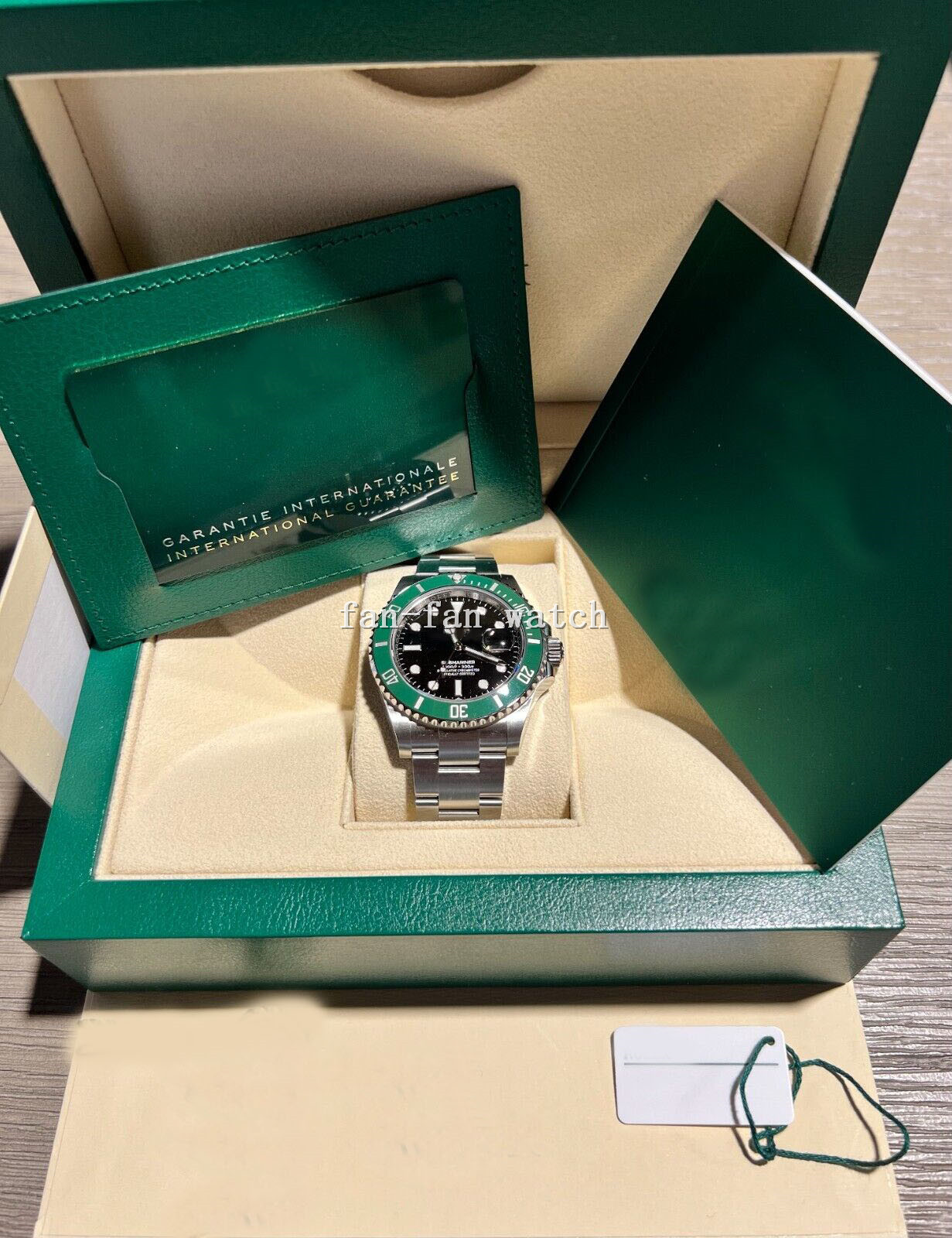 

2023 QC automatic movement watch 41mm KERMIT STARBUCKS 126610LV