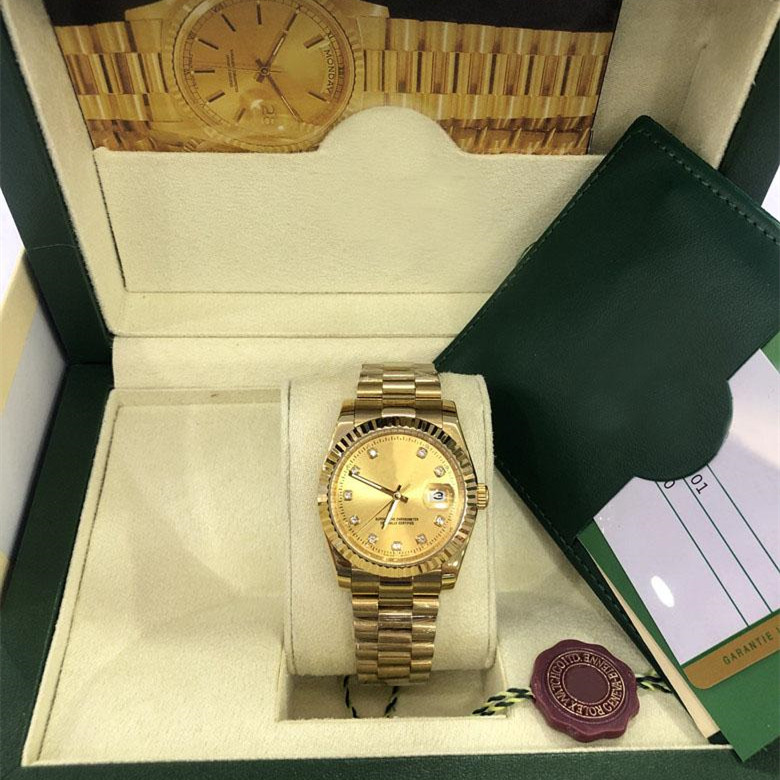 

Luxury man Watch Datejust Date Day 41mm Stainless Steel Watches Men 2813 Mechanical Automatic President Desinger Mens Watches, Style 1