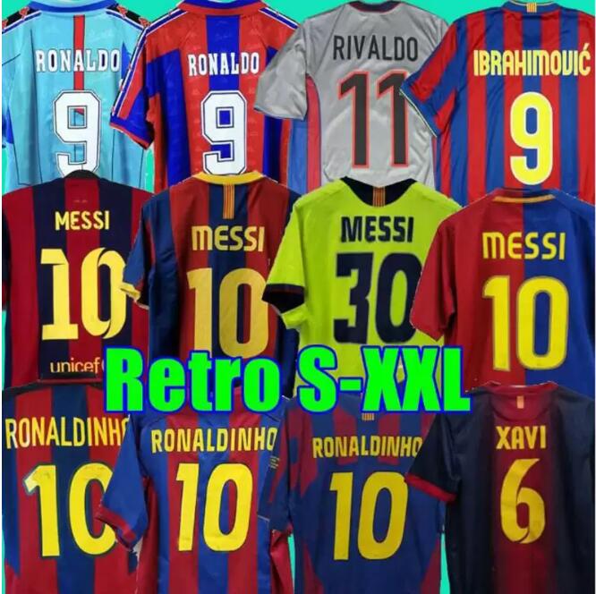 

Barcelonas Retro soccer jerseys 96 97 03 04 05 06 07 08 09 10 11 14 15 XAVI RONALDINHO RIVALDO GUARDIOLA PUYOL Iniesta finals maillot de FIGO 1899 1999 DAVID VILLA BARCA