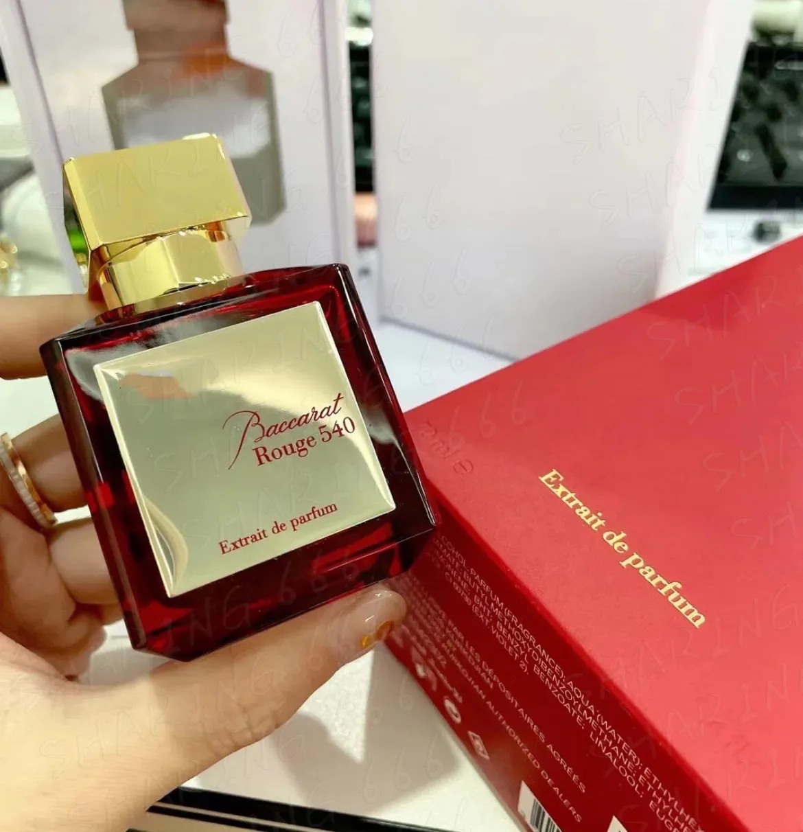 

Maison Bacarat perfume Rouge 540 Eau De Parfum Paris Fragrance Man Woman Cologne Spray Long Lasting Smell free delivery