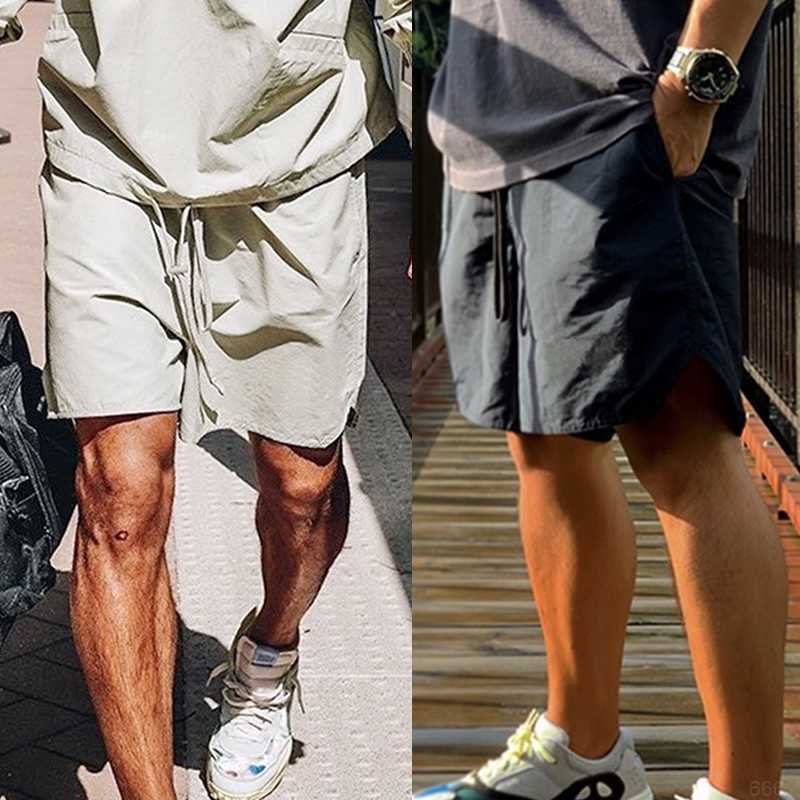 

Mens Nylon Shorts Metallic Iridescent Reflective Bottoms Oversized Summer Short Pants Men Women Hip Hop Streetwear Mg210032, Metallic purple