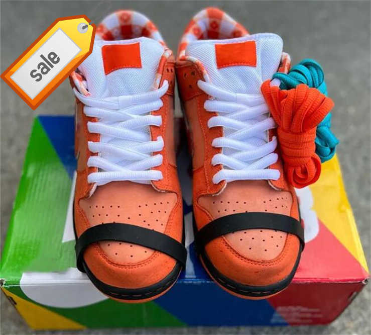 

Release 2023 Authentic Concepts Boots Low Orange Lobster Shoes sb dunks Outdoor Purple Green Red Blue Men Women Sports Sneakers With Original box