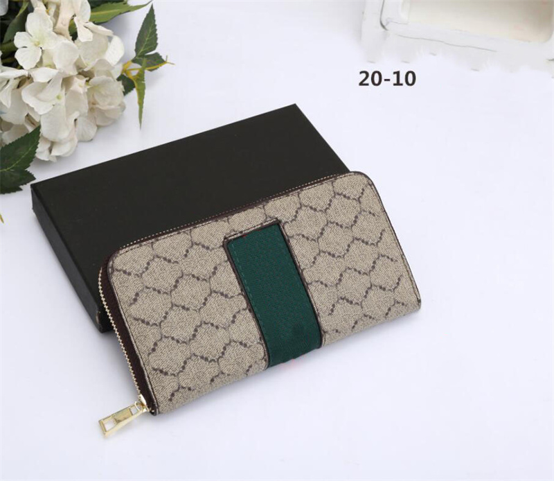 

ZZ Ophidia Continental Wallet cardholder Vintage designer Women Long Standard Cover with Green Red Stripe Inner card Pocket men Credit CardHolders, Additional shipping fee