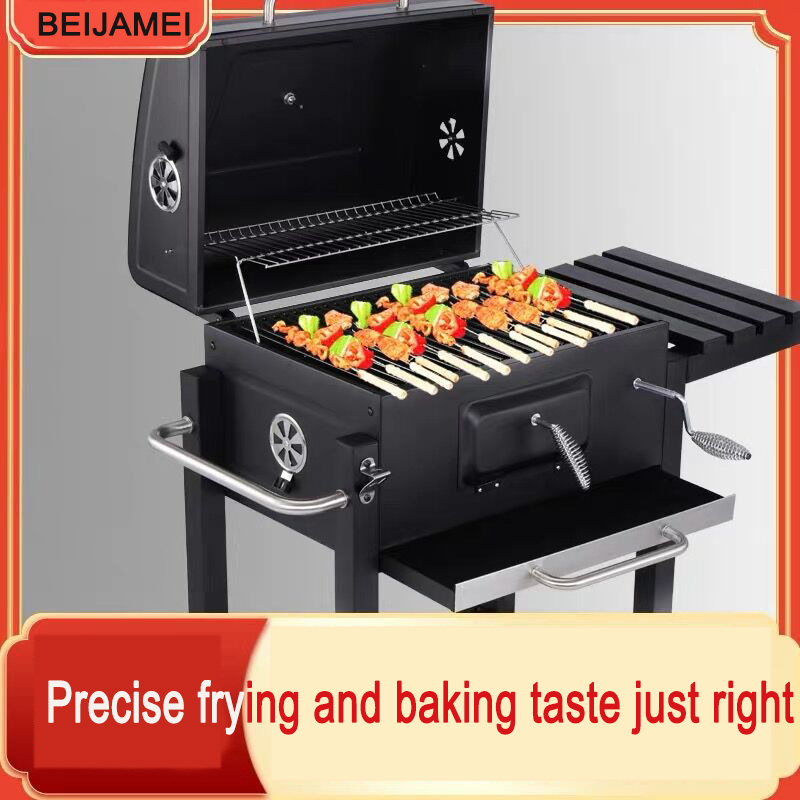 

Barbecue Stove Household Barbecue Grill Outdoor Smoke-Free Barbecue Charcoal Courtyard BBQ Portable Products Tool