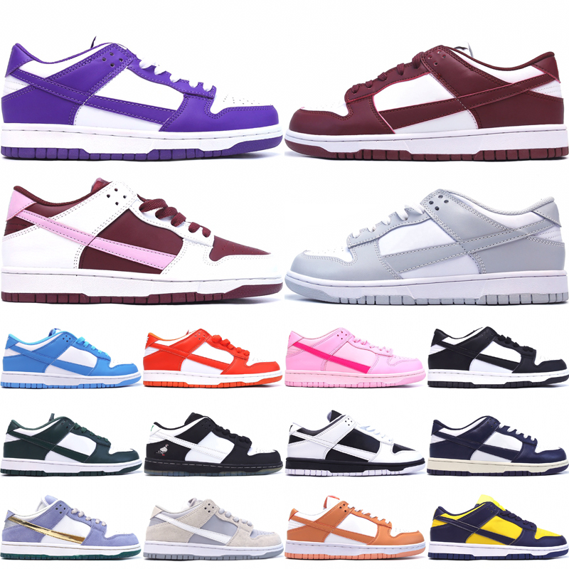 

Classic Leather Men Women Running Shoes Dunks Syracuse Valentine's Day Triple Pink Grey Fog Vintage Navy Active Fuchsia Outdoor Sneakers Size 36-45, #18 summit white wolf grey