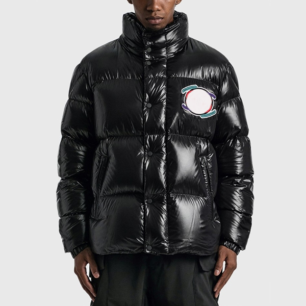 

Bytham mens down jacket 22SS Chest Embroidered Logo Collage men puffer jackets Brand Designer winter coat AAA quality coats Size 1--5, Black