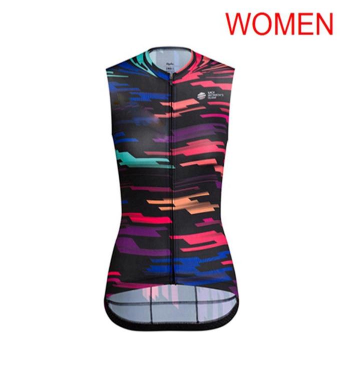 

2019 RAPHA Team Womens Cycling Sleeveless jersey bicycle Vest Summer Breathable mtb bike shirt cycle clothing sport uniform Y060607617120, 12