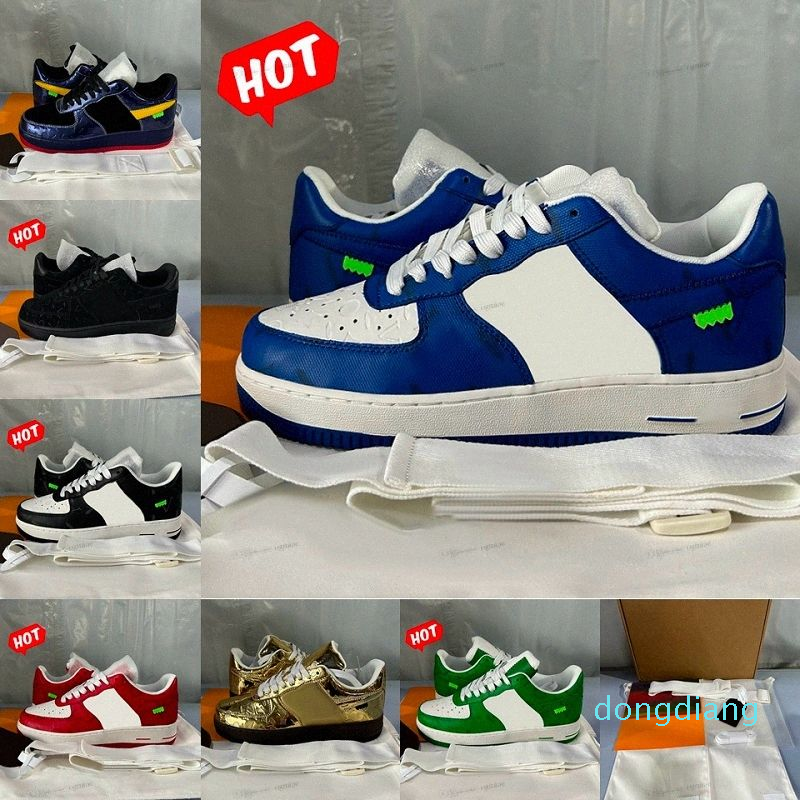 

New Jumpman 1 1s Basketball Shoes Men Women Black White Heritage Bred Patent University Blue Hype Royal Dark Mocha Shadow Mens Trainer 21