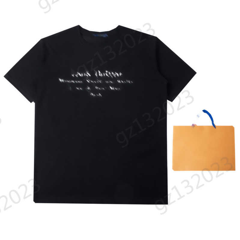 

Womens T-shirts Letter Print Short Sleeve Pullover T-shirt Classic Crewneck Loose Casual Cotton Tees Unisex Style Designer Women Apparel 1970, 3 white