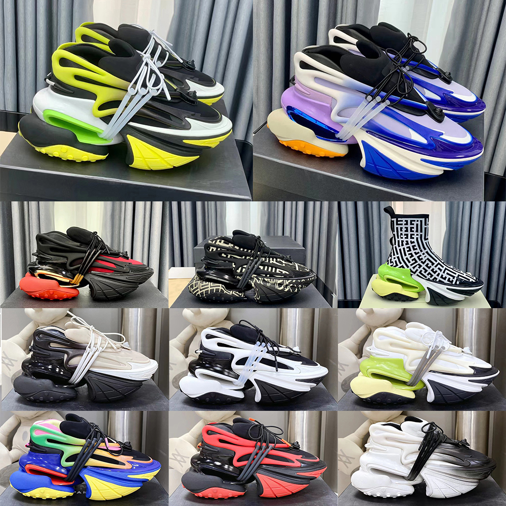 

2023 New Men Women Designer Casual Shoes UNICORN Fashion Outdoor Sport Shoes Space cotton Metaverse mens Sneakers Trainers Runner bullet Shoe 35-46