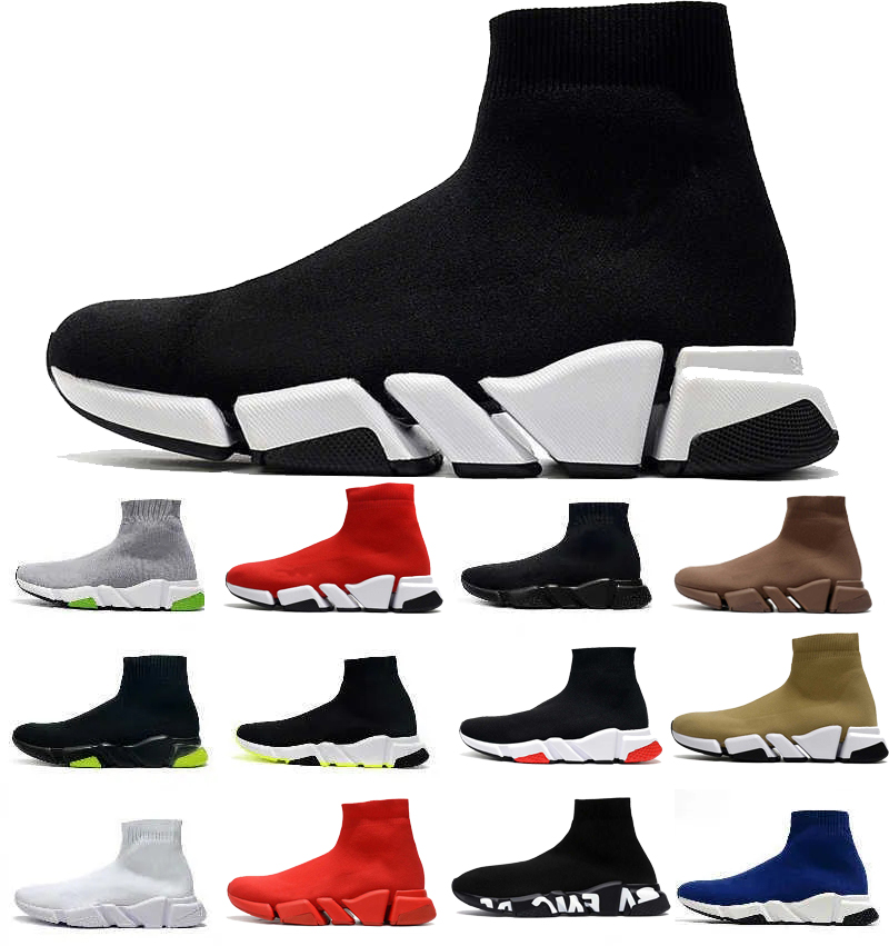 

Designer Socks Casual Shoes Speed Graffiti Trainers 1.0 2 Platform Mens Runner Black White Sock Shoe Master Womens Sneaker Classic Speeds Trainer Sneakers