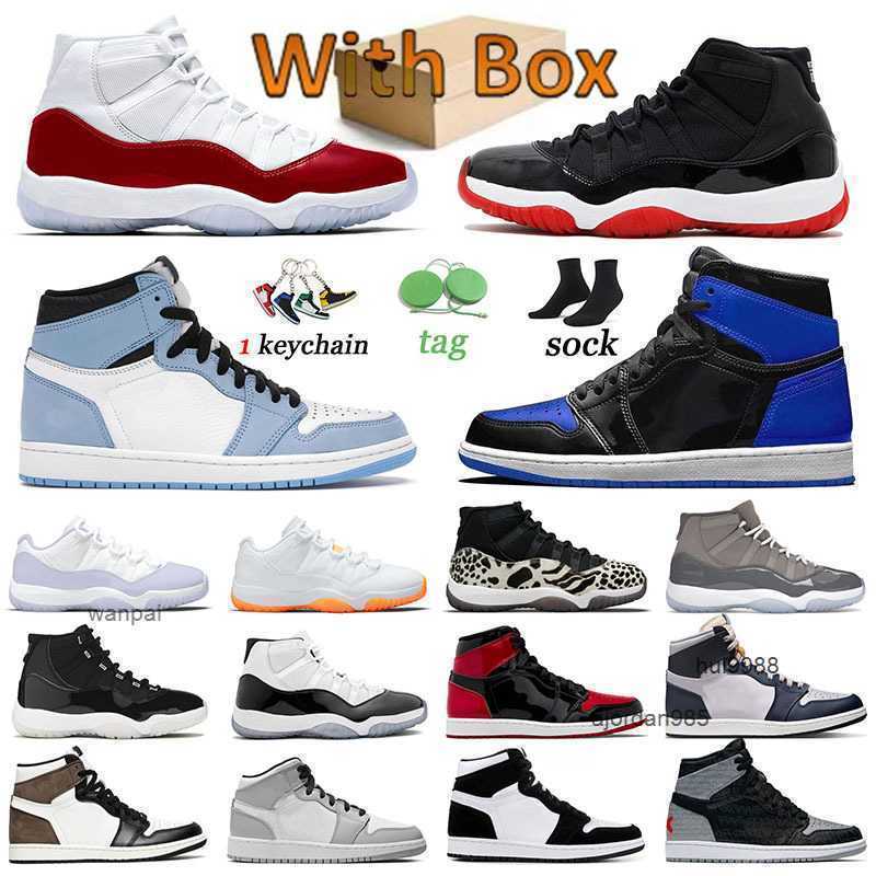 

2023 Hotsale Jumpman 1 Basketball Shoes Designer Women Flat Rebellionaire Sneakers Sports 11 Jumpmans Cherry Men Trainers Cool Grey Concord 11s JORDON JORDAB, #4 2021 cool grey 36-47