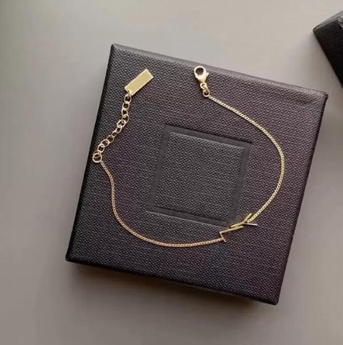 

Designer Charm Bracelets Love Bracelet Jewelry Luxury Letter Pendant Y Bracelet For Women Gold Chain Wedding