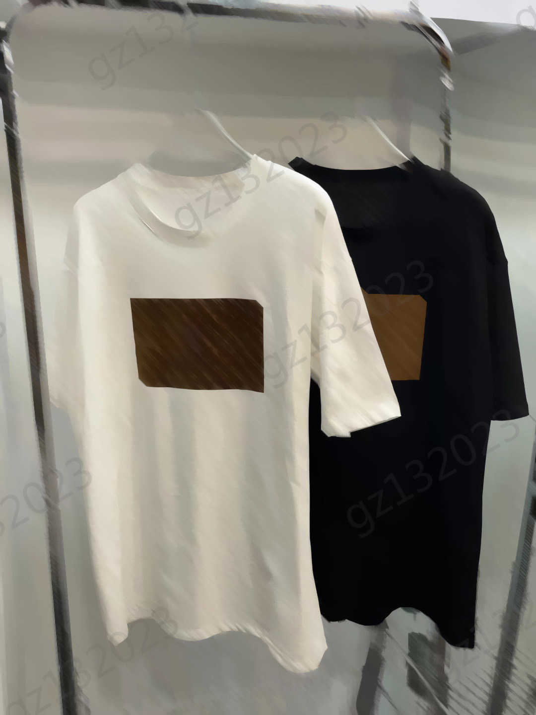 

Womens T-shirts Contrasting Colors Presbyopia Jacquard Round Neck Pullover T-shirt Soft Breathable Fabric Short Sleeve Cotton Tees Casual Joker Women Apparel