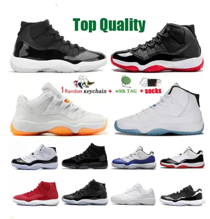 

11 Retro Basketball Shoes Men 11s Cherry Cool Grey Midnight Navy Jubilee 25th Anniversary Legend Blue Concord Bred Low 72-10 Mens Women Trainers Sports Sneakers 36-46