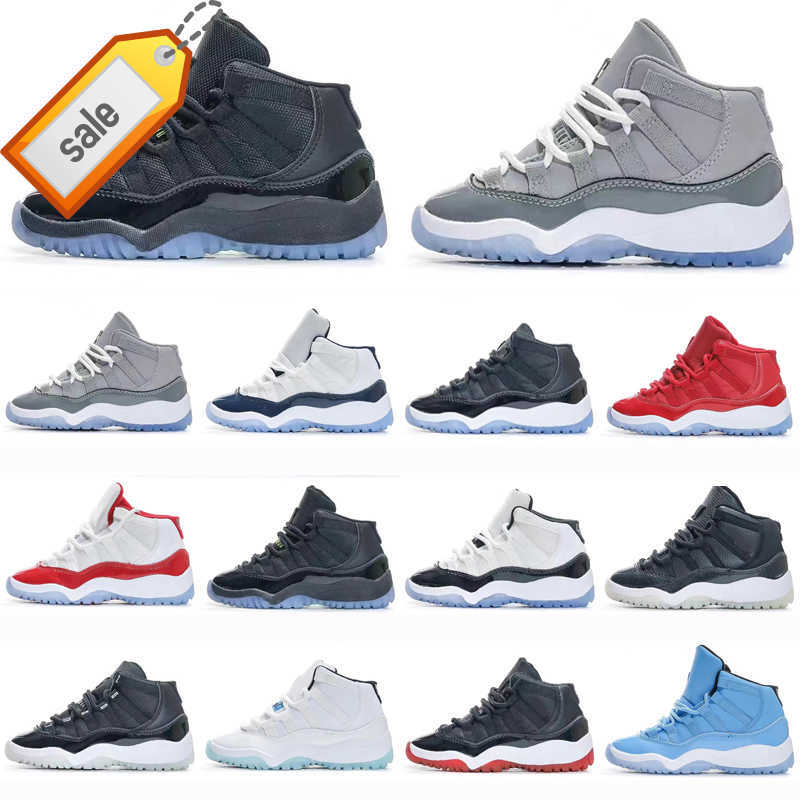 

TOP Jumpman Xi 11 Toddler Shoes 11S Shoes Gym Red Bred Space Jam Kids Basketball Sneaker Concord Gamm Blue Cherry 25Th Anniversary Baby, As photo 18
