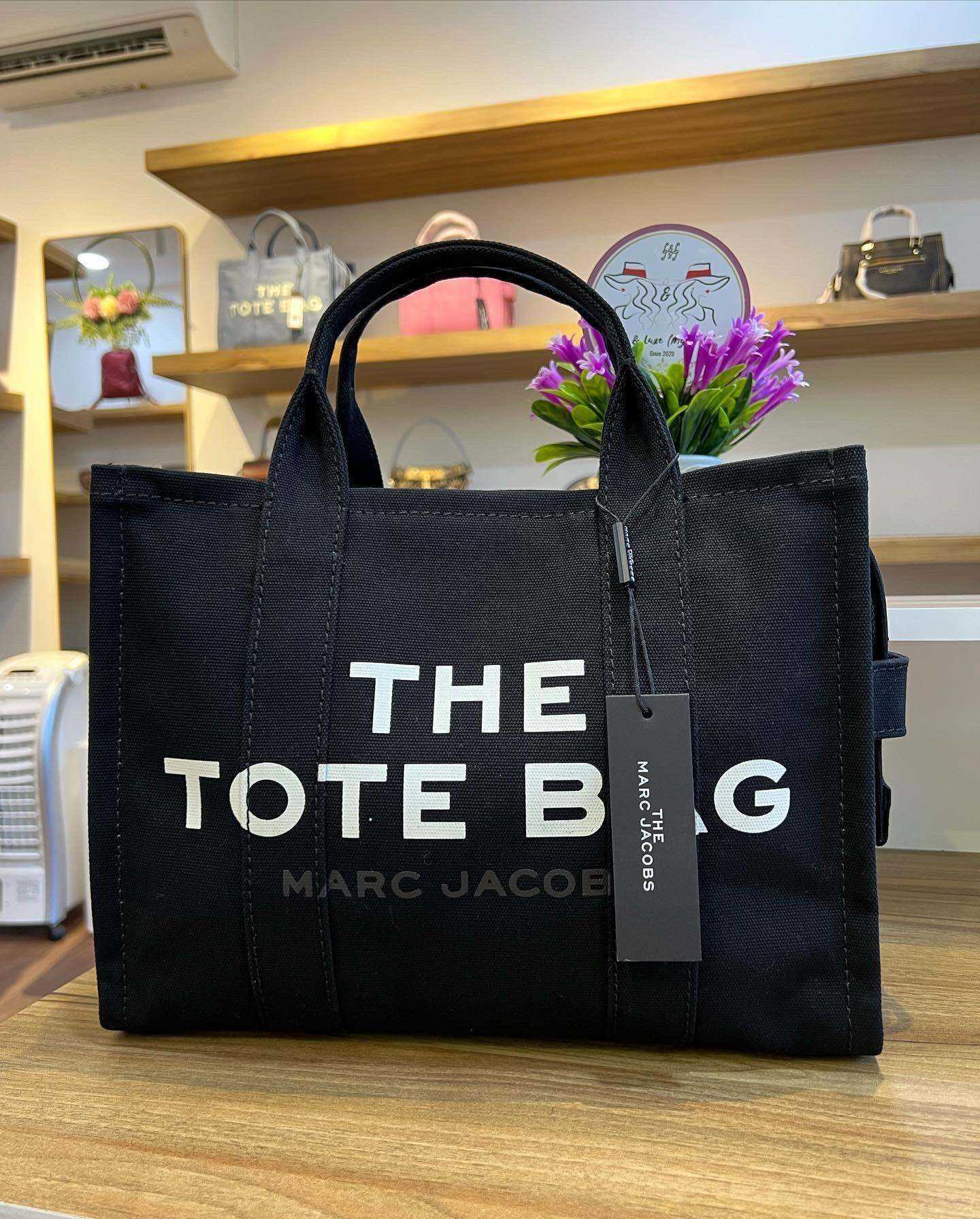 

Designer Luxury Bags Marc's Jacob Tote Fashion Handbags Mj Traveler Canvas Small High Quality Single Shoulder Woman's Leisure Bags, Silver