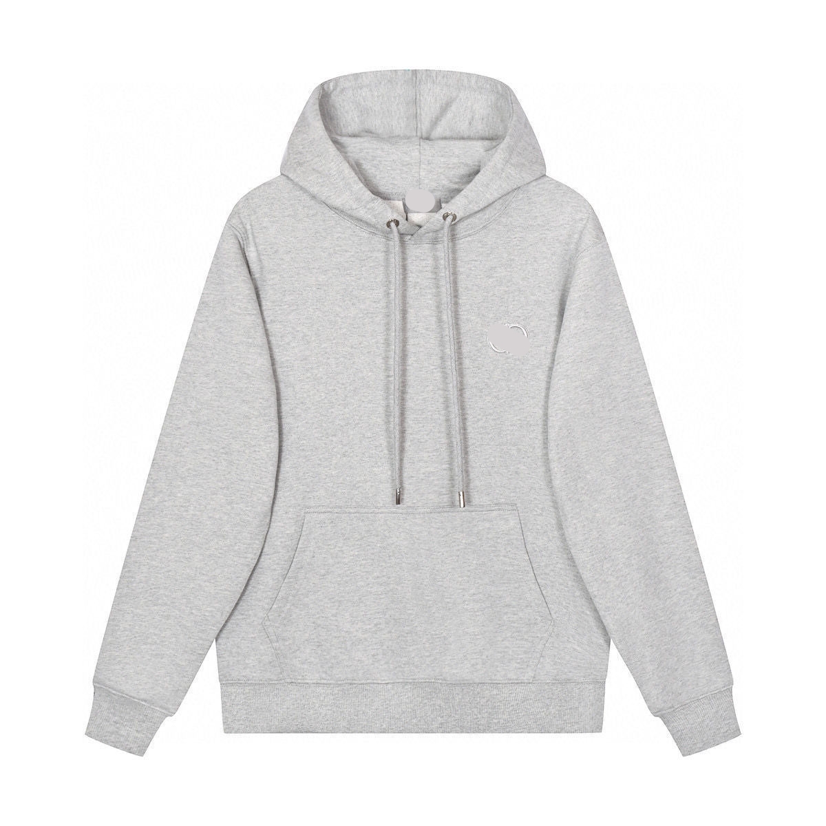 

Designer Tide Chest Letter Laminated Print Short Sleeve High Street Loose Oversize Casual 100% Pure Cotton Tops for Men and Women Hooded sweater grey black green, Blue