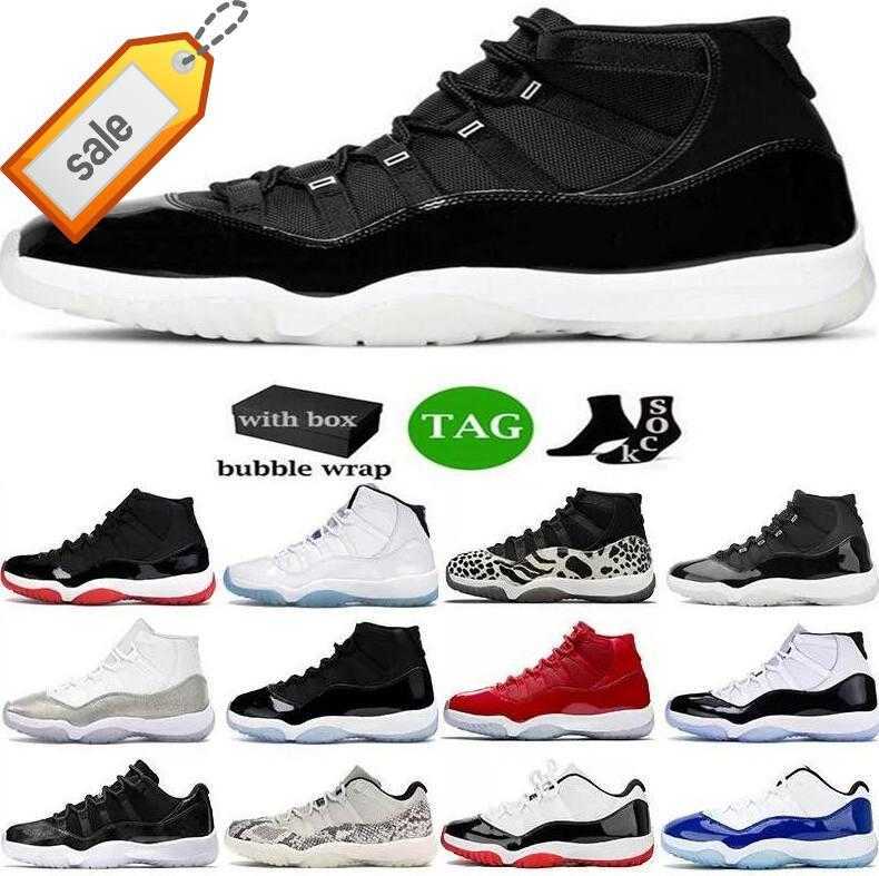 

TOP Basketball Shoes 11S Sneakers Women Trainers Cool Grey Concord Space Jam Jubilee Cherry Legend Blue Bred Pure Violet Unc Sports 2022, 15
