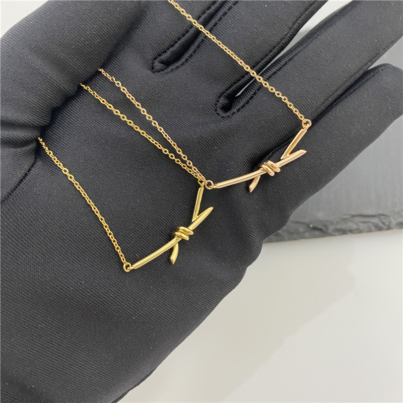 

Necklaces Women Rope Chain Necklace Designer Silver Tennis Chain Link Luxury Jewellery Heart Pendant Personalize Stainless Steel Valentine's Day Birthday Gift