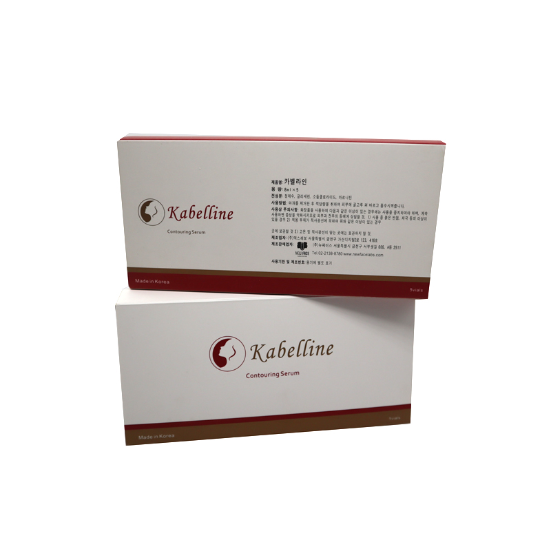 

Kabelline Contouring Serum Fat-Dissolving Solution 5 vials x 8ml for Face Double Chin Slimming