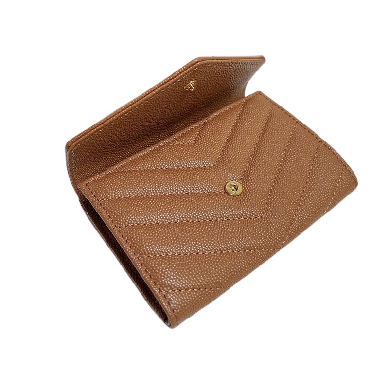 

Designer bag Wallets Top Luxury Leather Purse Wallets Fashion Retro Handbag For women Classic Card Holders Coin Famous Clutch bags versatile Elegant temperament, Deep brown1