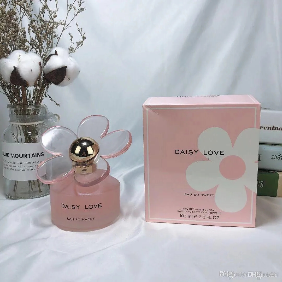 

Perfect Woman Perfume Daisy Love Flower Fragrance for Lady 100ml EAU De Toilette EDT Spray Designer Brand Colone Sweety Parfum Gifts Long Lasting 1346543