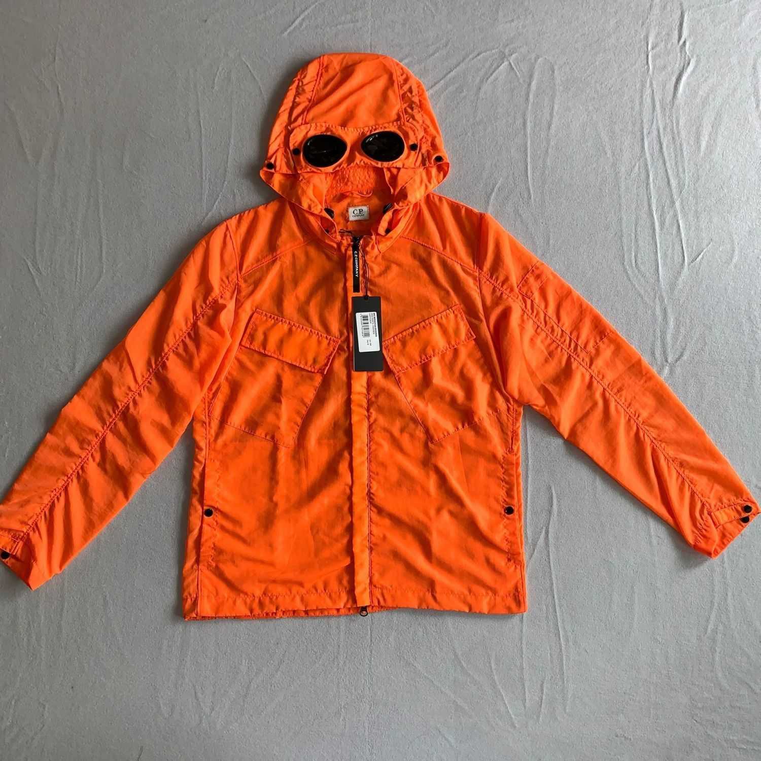 

Men's Hoodies Sweatshirts Cp Designer Hoodie Mens Jacket Casual Cardigan Hooded Coat Zipper Pullover Sweater Women Stitching Lens Sweatshirt Clothing.., Orange