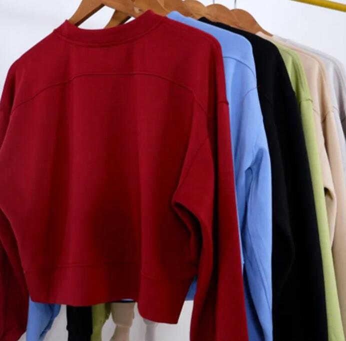 

Lu-001 Yoga Sweatshirt Scuba Full Half Zip Hoody Hoodies Outdoor Leisure Sweatshirts Gym Clothes Women Tops Workout Fitness Thick Yoga Jackets Exercise