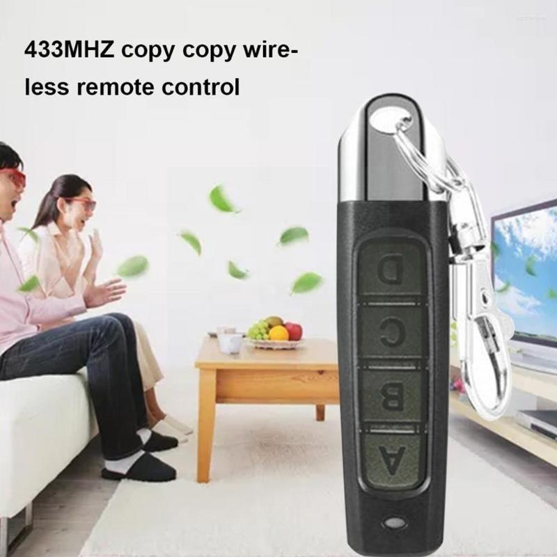 

Keychains 433mhz Remote Control 4 Channe Garage Gate Door Opener Duplicator Cloning Code Accessories Car Clone U2l6