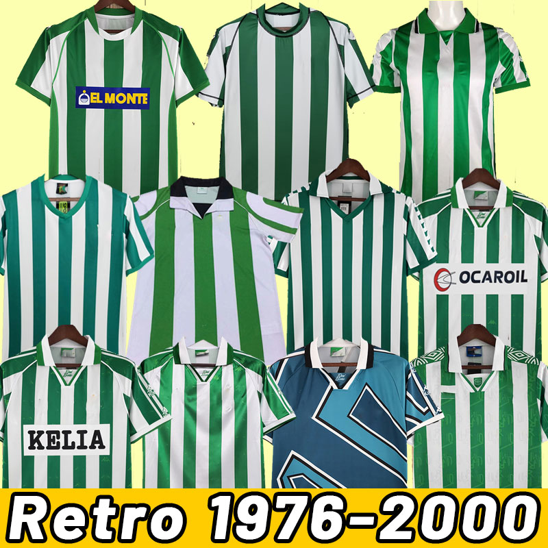 

Retro soccer jerseys real DENILSON JOAQUIN ALFONSO Fernando FINIDI betis classic vintage football shirt 01 02 03 04 76 77 82 85 94 95 96 97 98 99 00 2001 2002 1995 1997 1976, 95-97