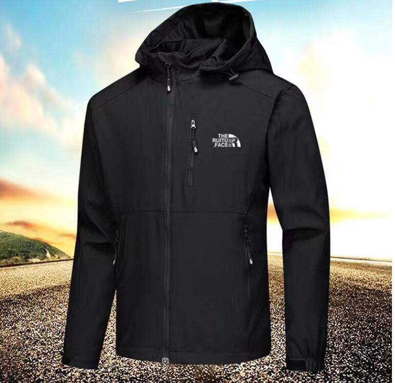 Designer de mode Mens veste à capuche Goo d Printemps Automne Outwear Coupe-vent Zipper vêtements Vestes Manteau Extérieur Sport Taille M-4XL Vêt