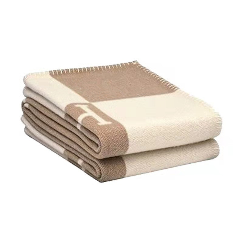 

scarf neck scarf blanket lunch break wool jacquard sofa thickened imitation cashmere air conditioning cover Portable Anti-Pilling Beach Blankets Towel Soft Shawl