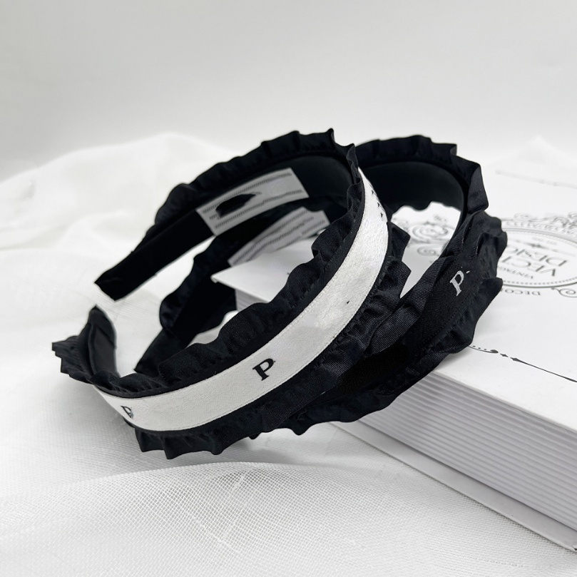 

Simple Classic head scarf Fashion Designer Headband Letters Vintage Headband Wide Edge Fabric Hairpin Love Girls Headwear High Sense Gifts, White hair hoop