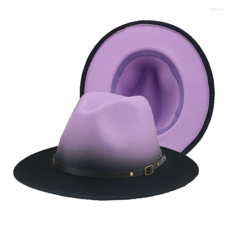 

Berets Women's Hat Fedoras Men Jazz Caps Gradient Color Belt Band Formal Hip Hop Street Women Winter Hats Pamelas Y Tocados Para Bodas, Yellow