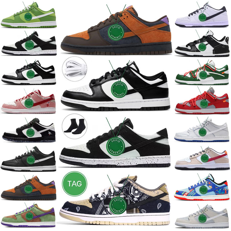 

running shoes Panda dunks for men women dunkes sb low sneaker unc sneakers designer syracuse grey fog university red Pine Green Safari Mix sports trainers size 13, Color # 42