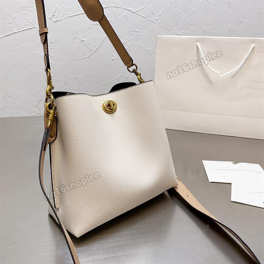 

colorblock willow shoulder bag designer luxury woman hand bucket bags ladies large capacity wallet purse four choices299r
